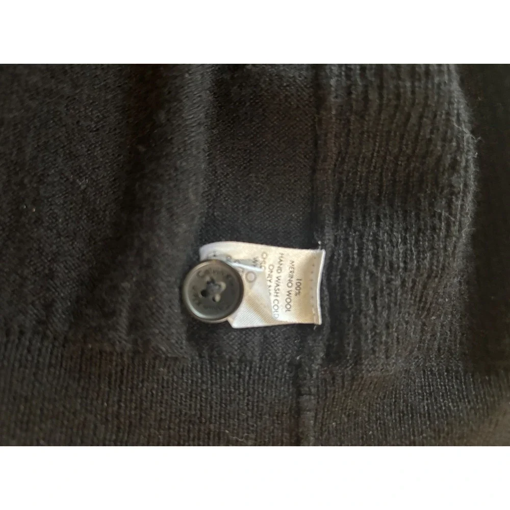 Calvin Klein Mens XL Extra Fine Merino Wool Cardigan, Academia, Preppy, Classic